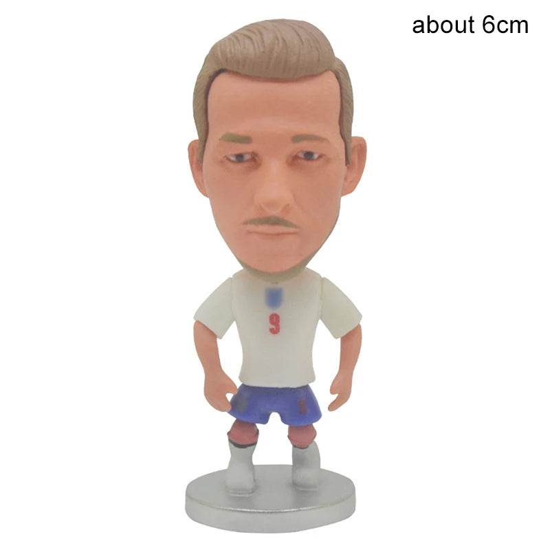 1pcs Soccer Star Figure Football Player Mini Action Figure