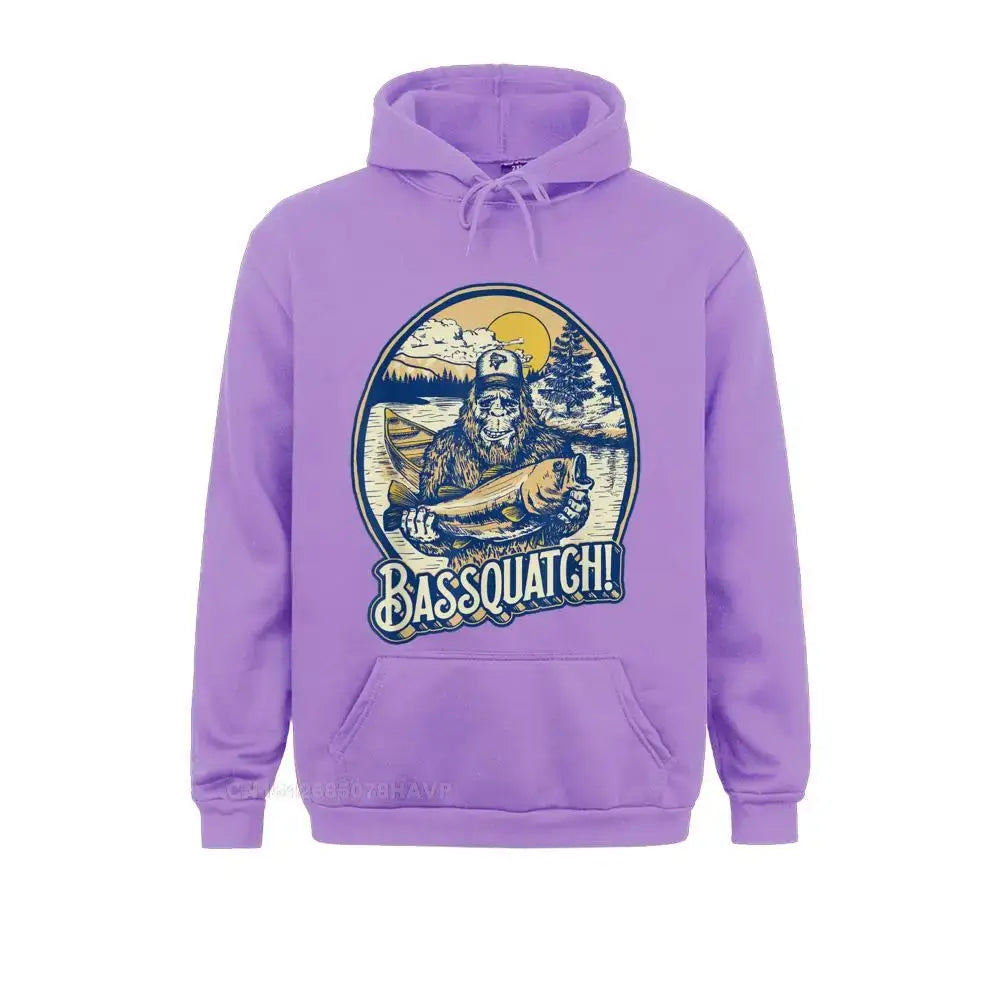 New Bassquatch! Bass Fisherman Sasquatch Funny Bigfoot