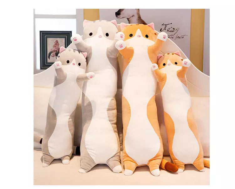 Cute Soft Long Cat Pillow 50/70/90/110/130cm