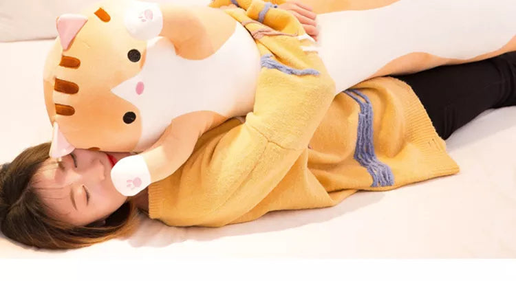 Cute Soft Long Cat Pillow 50/70/90/110/130cm