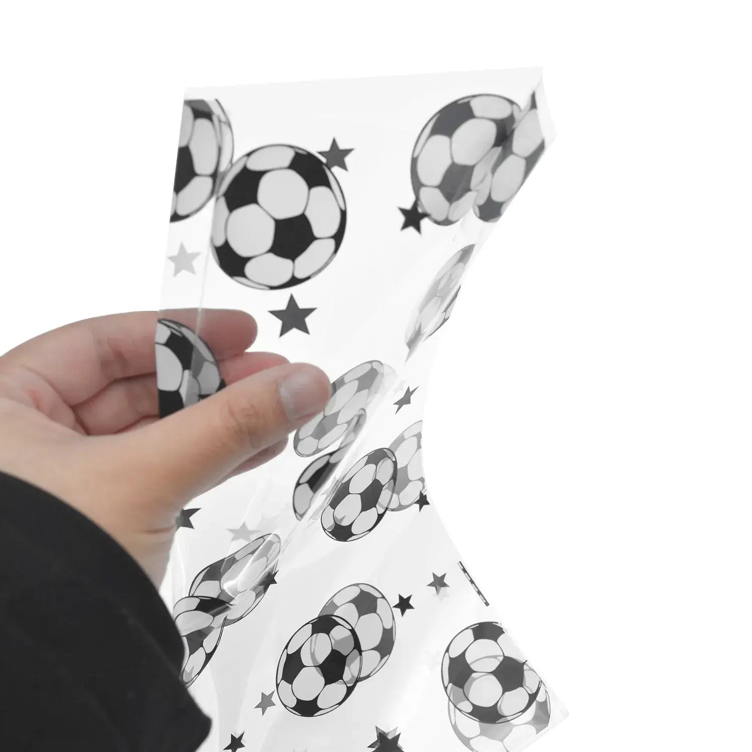 Soccer Party Favors Bag Heat Sealable Treat Candy Bags