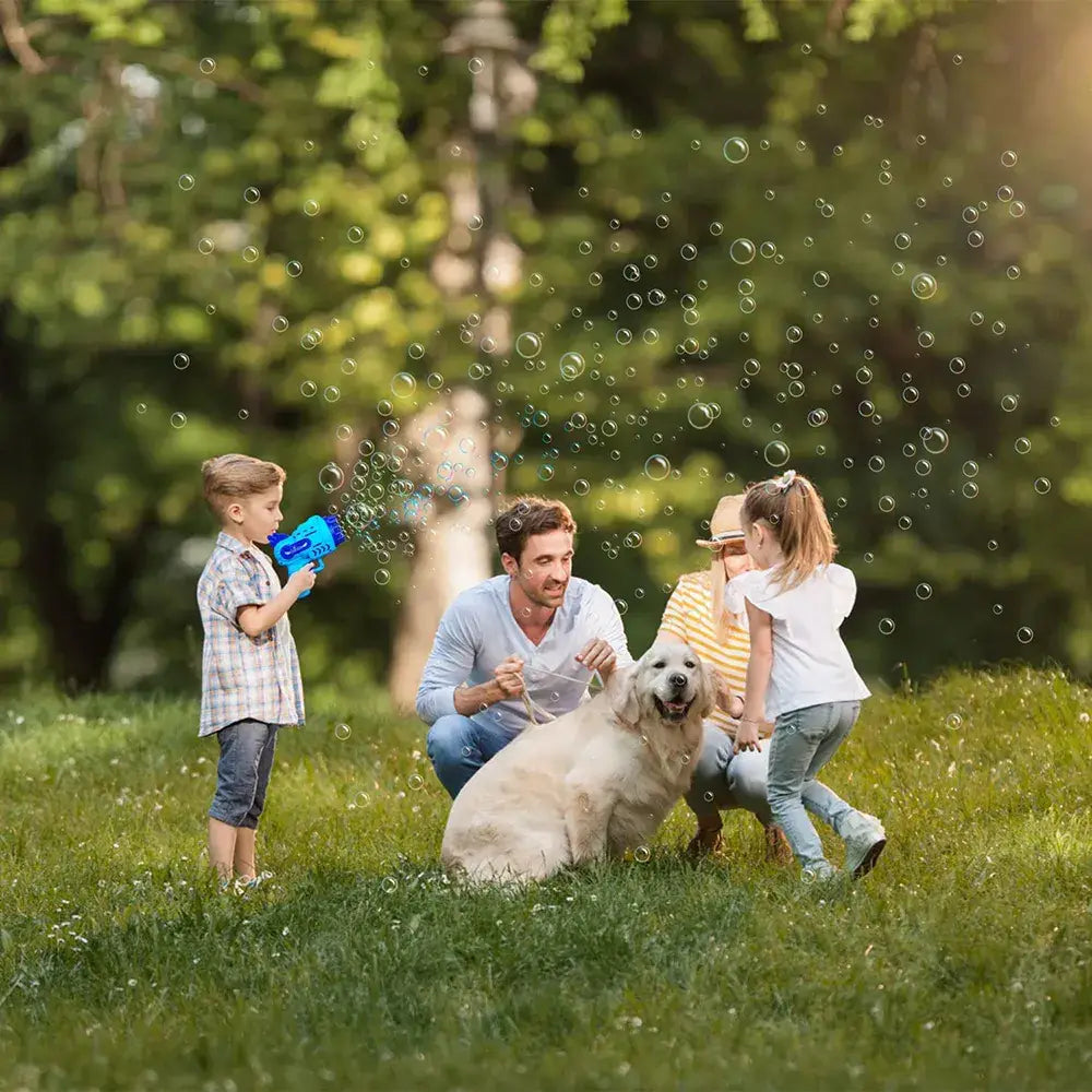 Electric Bubble Gun Toys