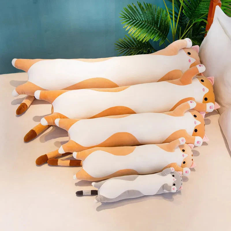 Cute Soft Long Cat Pillow 50/70/90/110/130cm