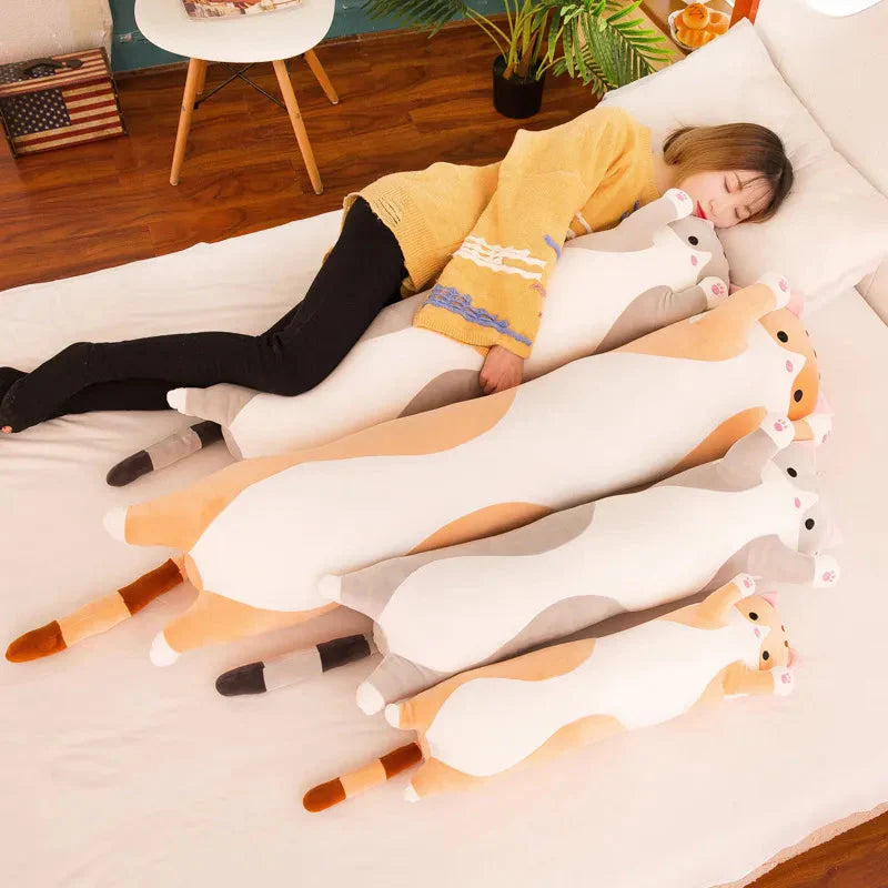 Cute Soft Long Cat Pillow 50/70/90/110/130cm