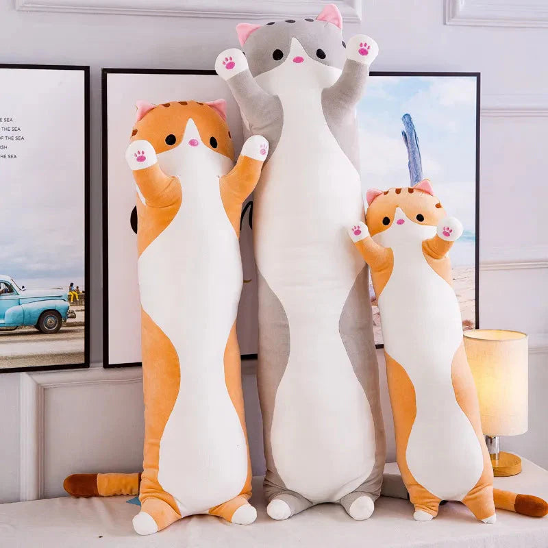 Cute Soft Long Cat Pillow 50/70/90/110/130cm