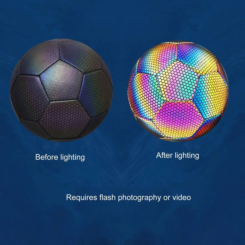 Luminous Football Soccer Light Up Football Glow In The Dark